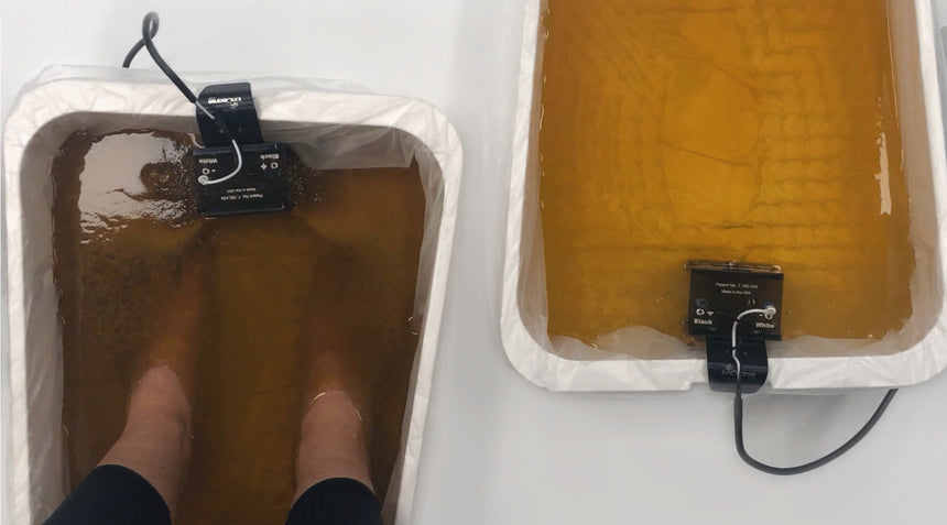 What Does the Detox Foot Bath Color Change Mean?